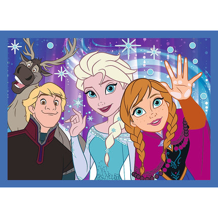 Trefl Disney Puzzle 4 în 1 Set Disney 100, 35 48 54 70 buc