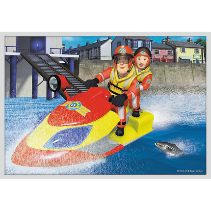 Trefl Set de puzzle-uri Pompierul Sam 10 în 1