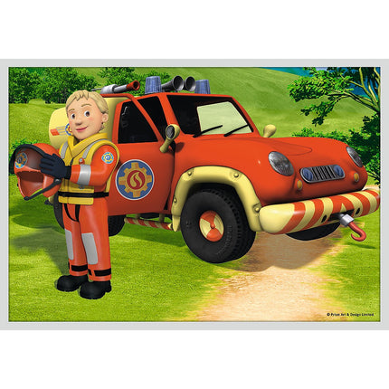 Trefl Set de puzzle-uri Pompierul Sam 10 în 1