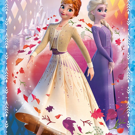 Trefl Set puzzle Frozen cu cartonașe memo Frozen II