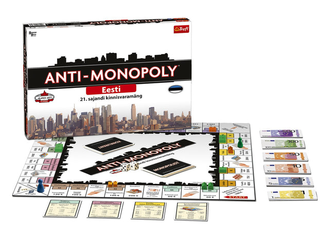 Joc Trefl Anti-Monopoly (în limba estonă)