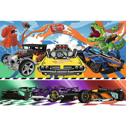 Puzzle Trefl Hot Wheels, 100 piese