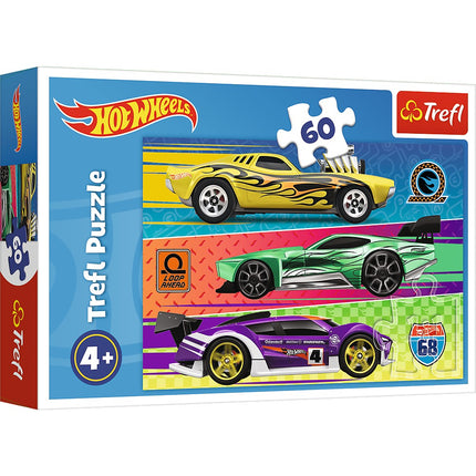 Trefl Puzzle Hot Wheels, 60 piese