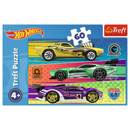 Trefl Puzzle Hot Wheels, 60 piese