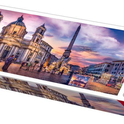 Puzzle panoramic Trefl Roma 500 piese