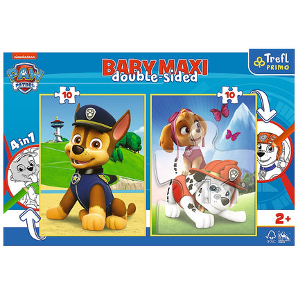 Trefl Paw Patrol Puzzle Baby Maxi, 10x2 piese