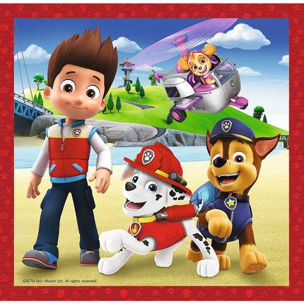 Trefl Paw Patrol Set Puzzle 3 în 1