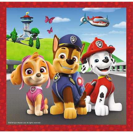 Trefl Paw Patrol Set Puzzle 3 în 1