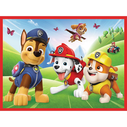 Set de puzzle Trefl Paw Patrol 30+48+M24