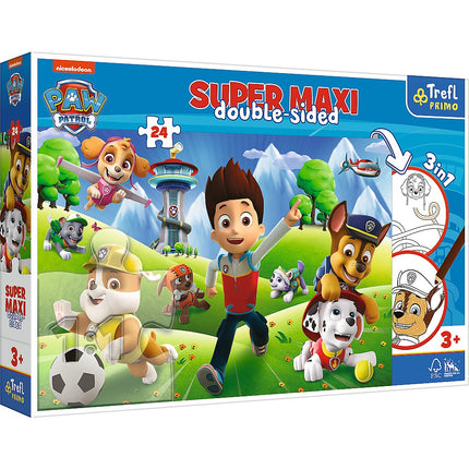 Trefl Paw Patrol Puzzle Super Maxi, 24 piese