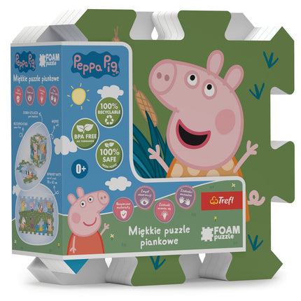 Puzzle din spumă Trefl Peppa Pig