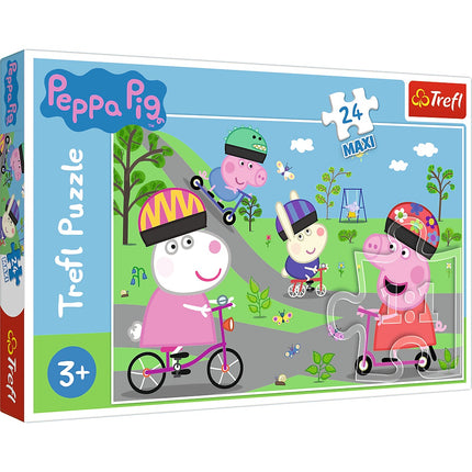 Trefl Puzzle Maxi Peppa Pig, 24 piese
