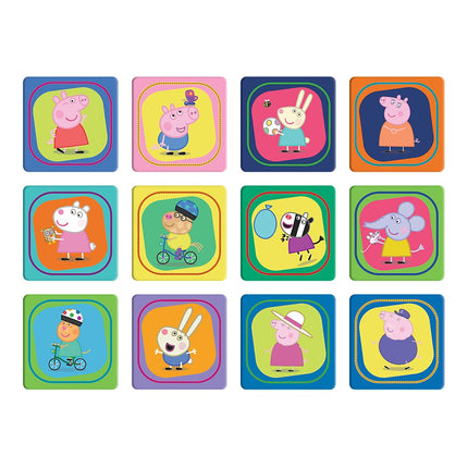 Trefl Set puzzle Peppa Pig cu cartonașe memo