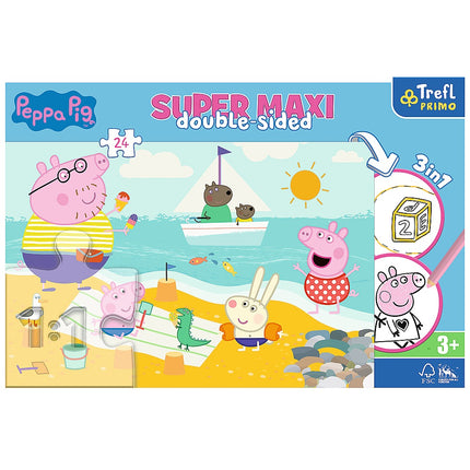 Trefl Peppa Pig Puzzle Super Maxi, 24 piese