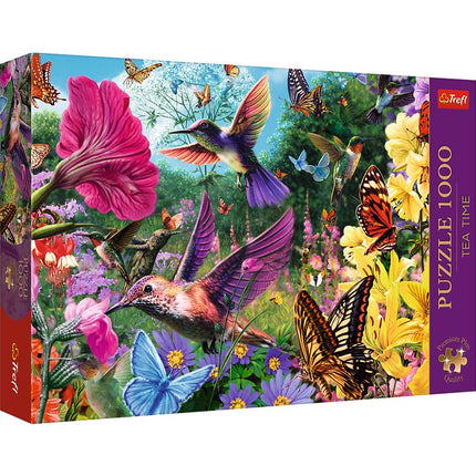 Trefl Premium Plus Puzzle Hummingbird Garden, 1000 piese