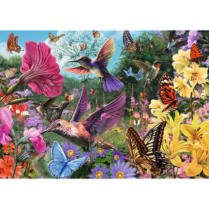 Trefl Premium Plus Puzzle Hummingbird Garden, 1000 piese