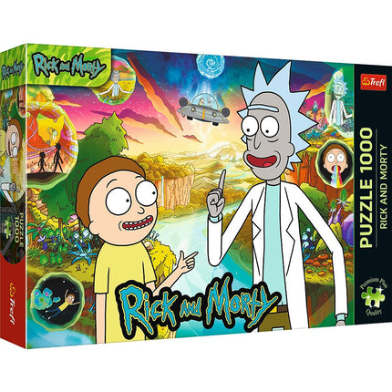 Trefl Premium Plus Puzzle Rick and Morty, 1000 piese