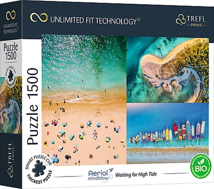Puzzle Trefl Prime Aerial Mindblow Sea, 1500 piese