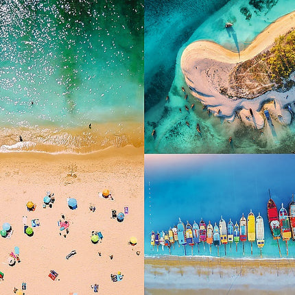 Puzzle Trefl Prime Aerial Mindblow Sea, 1500 piese