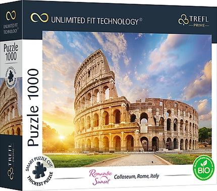 Trefl Prime Puzzle Apus de Soare Romantic Colosseum, 1000 de Piese