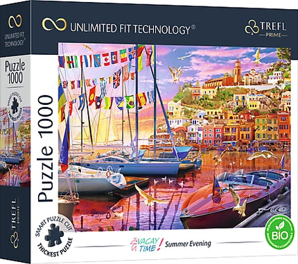 Puzzle Trefl Prime Vacaytime Sailboats, 1000 piese