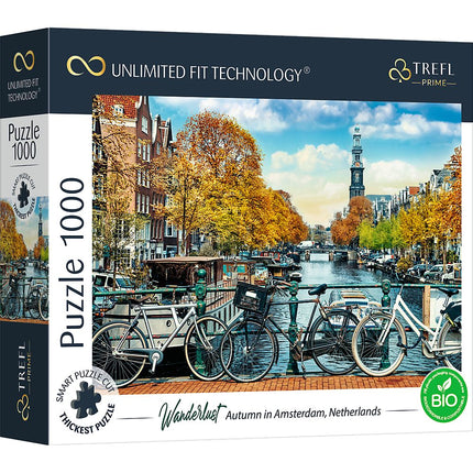 Trefl Prime Puzzle Wanderlust Amsterdam, 1000 piese