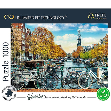 Trefl Prime Puzzle Wanderlust Amsterdam, 1000 piese
