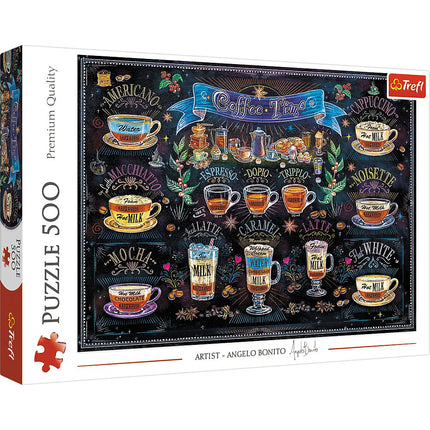 Puzzle Trefl Coffee, 500 piese