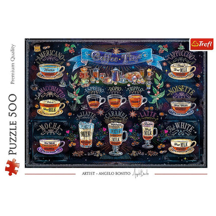 Puzzle Trefl Coffee, 500 piese
