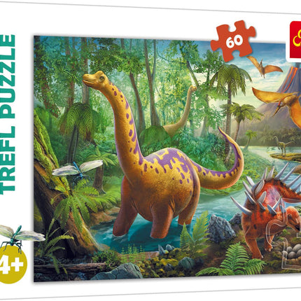 Trefl Puzzle Dinozauri 60 piese