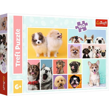 Trefl puzzle Câini, 160 piese
