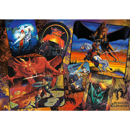 Puzzle Trefl Dungeons and Dragons 1000 de piese