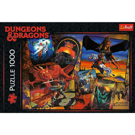 Puzzle Trefl Dungeons and Dragons 1000 de piese