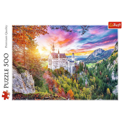 Puzzle Trefl Neuschwanstein, 500 piese