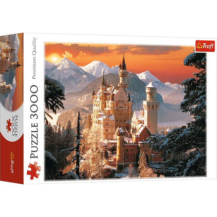 Puzzle Trefl Castelul Neuschwanstein, 3000 piese
