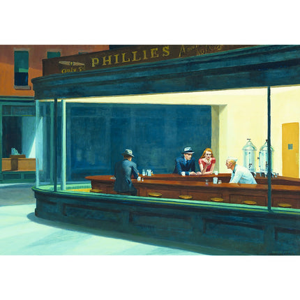 Trefl Puzzle Nighthawks, 1000 piese