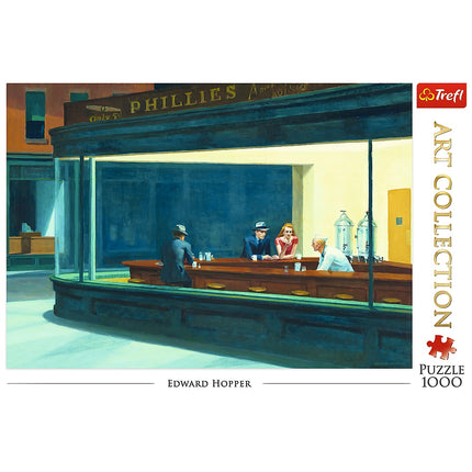 Trefl Puzzle Nighthawks, 1000 piese