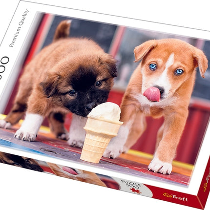 Puzzle Trefl Căței 500 bucăți