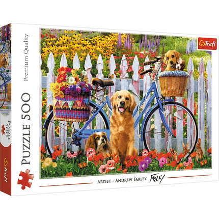 Puzzle Trefl Căței, 500 de piese