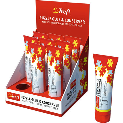Trefl Lipici și conservant pentru puzzle, 70 ml