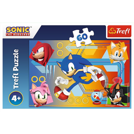 Trefl Puzzle Sonic, 60 piese