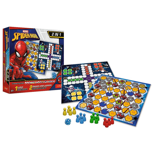 Trefl Joc de societate Spider-Man 2 în 1