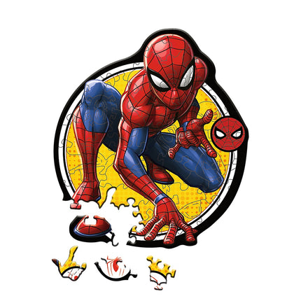 Trefl Spiderman Puzzle din lemn Spiderman 50 piese