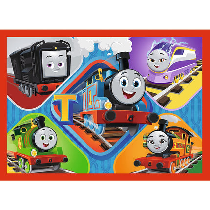 Trefl Thomas & Friends Puzzle Set 4 în 1 Thomas