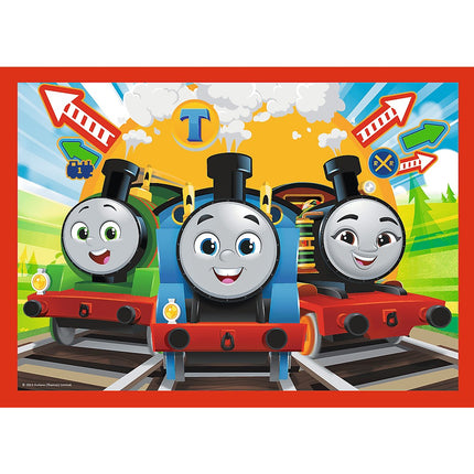 Trefl Thomas & Friends Puzzle Set 4 în 1 Thomas