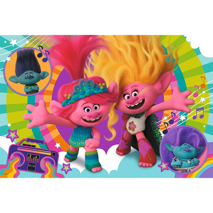 Trefl Trolls Puzzle Super Maxi, 24 piese