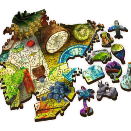 Trefl Wooden Puzzle Colorful Cocktails 500+1 Pcs
