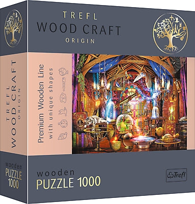 Trefl Puzzle din lemn Magical Chamber 1000 piese