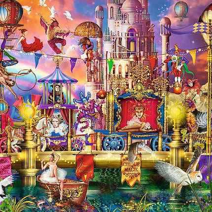 Trefl Puzzle din lemn Magical World 500+1 piese