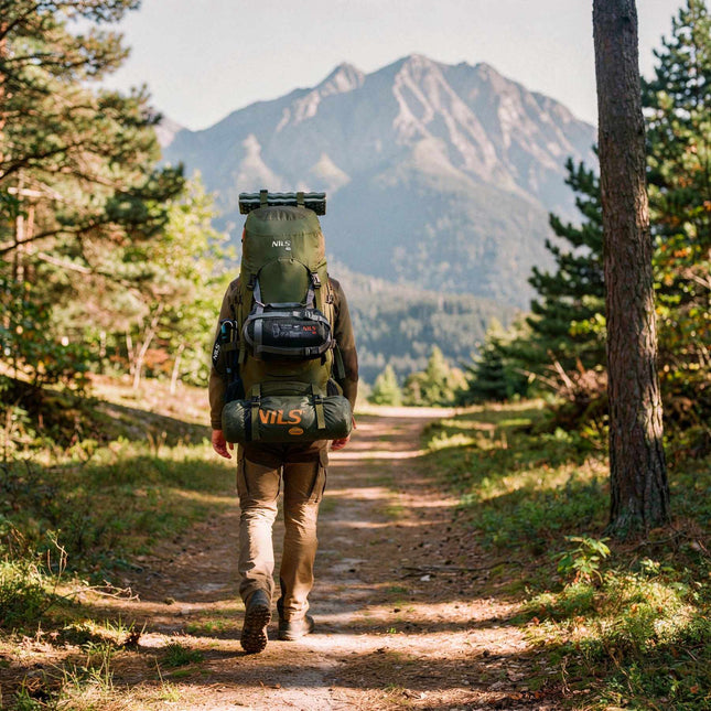 Rucsac de trekking 60L cu lungime reglabilă a spatelui